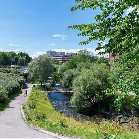 Charming Duplex Near The Beautiful Akerselva River Apartman Oslo